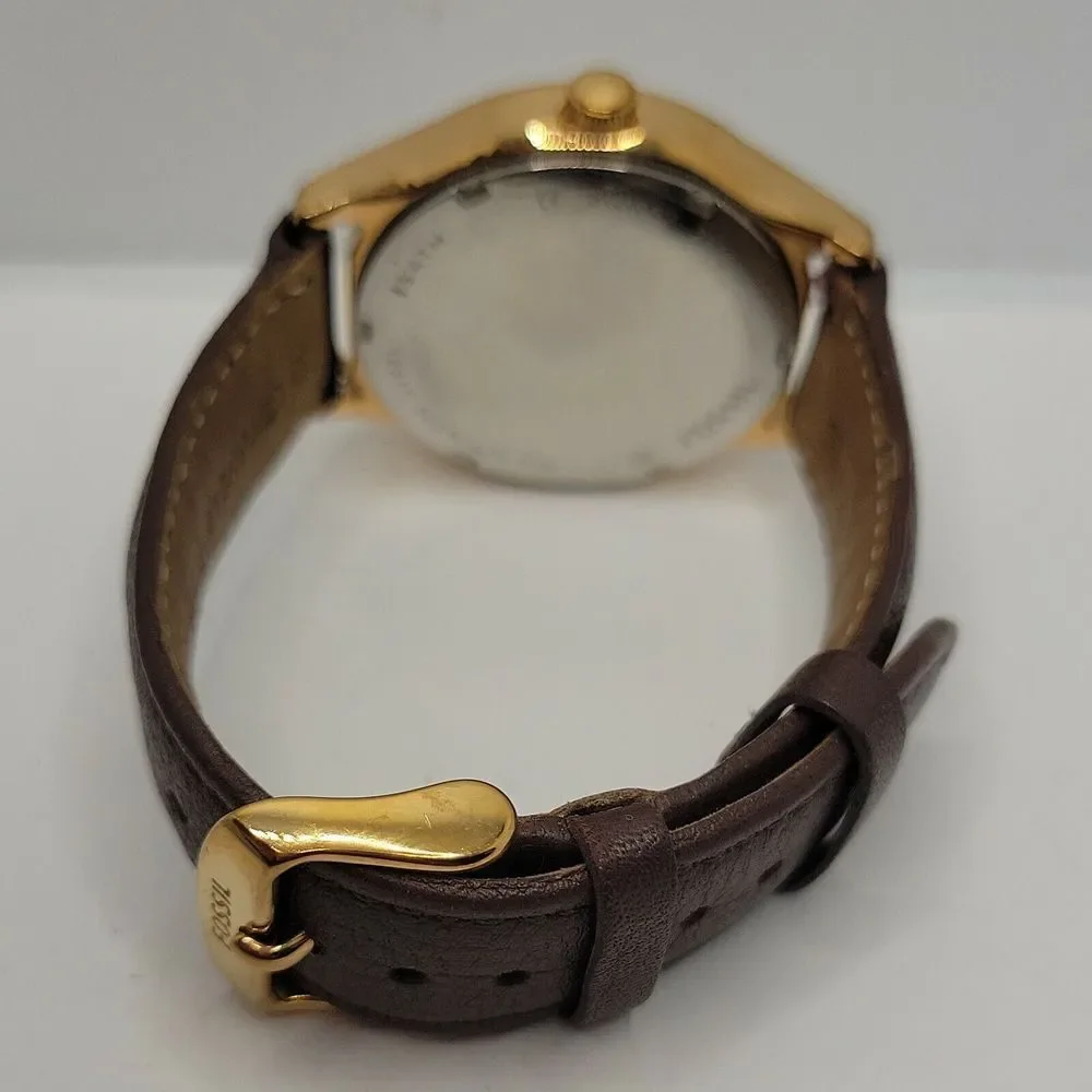 Fossil Modern Sophisticate BQ1567 Women's Brown Leather Analog Dial Watch DE403